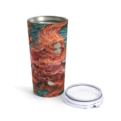 Mermaid F Tumbler 20oz