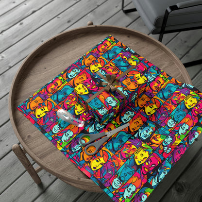 Split Personality Gift Wrap Papers